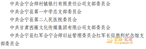 会宁组织部最新公示，开启地方发展新篇章