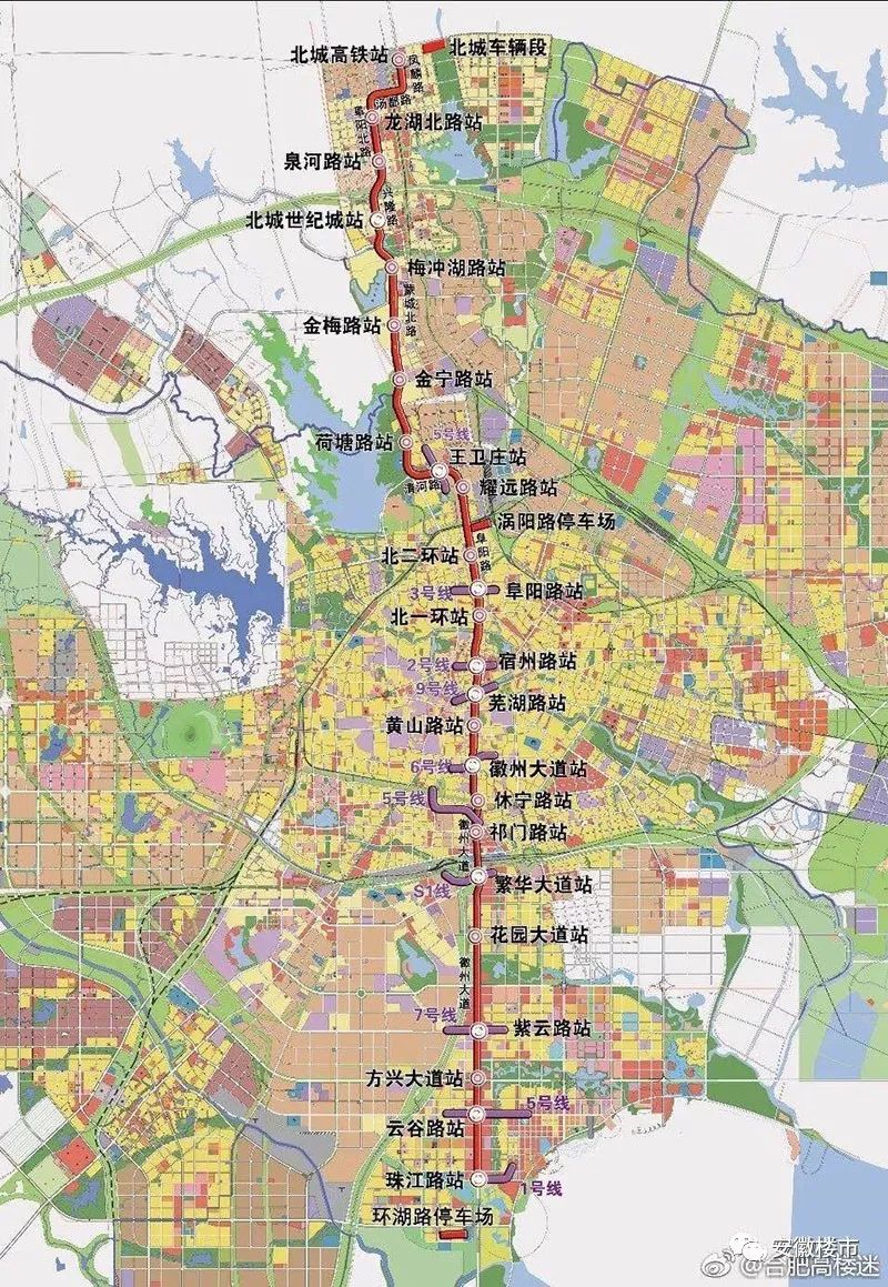 合肥地铁7号线最新线路图全面解析