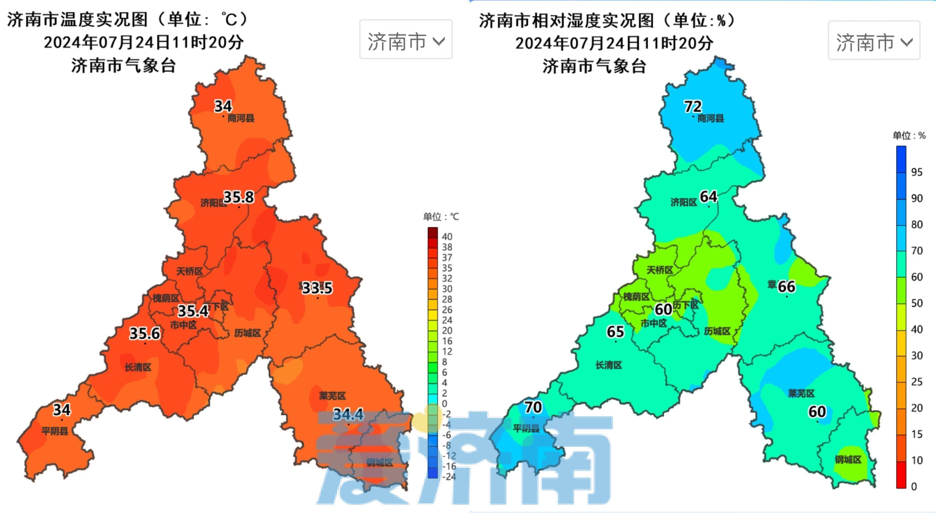 济南最新天气预报