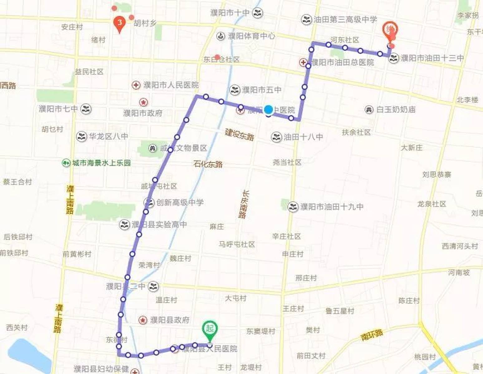 濮阳26路公交车最新路线指南