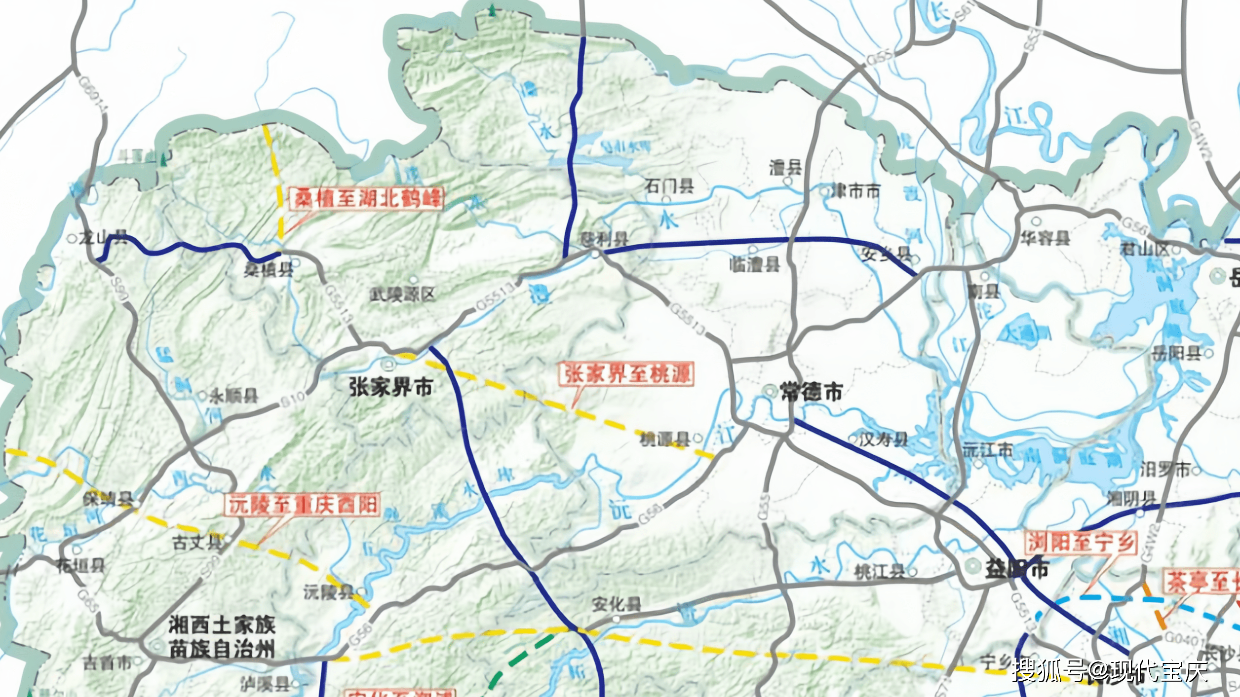 张家界公路规划新图，自然美景与交通发展融合之路探索