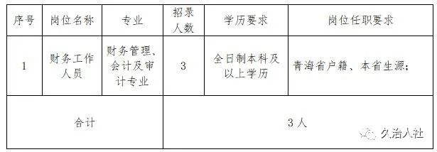 定西市财政局最新招聘启事