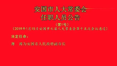 安国市财政局人事任命揭晓，开启财政事业新篇章