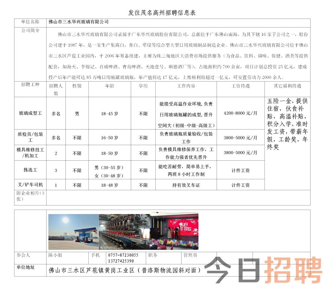 城北园区最新招聘信息总览